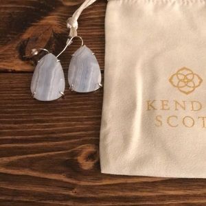 Kendra Scott Blue Lace Agate Kristina